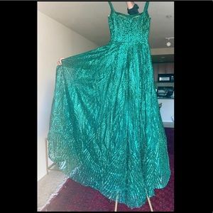 Sequin Maxi Party Dress